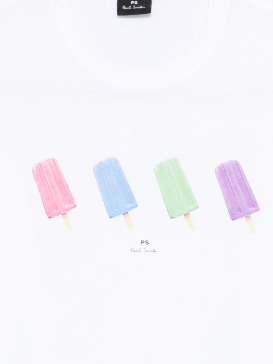 26SS 폴 스미스 지브라 패치 반팔 M2R011R VP578001 White - PAUL SMITH