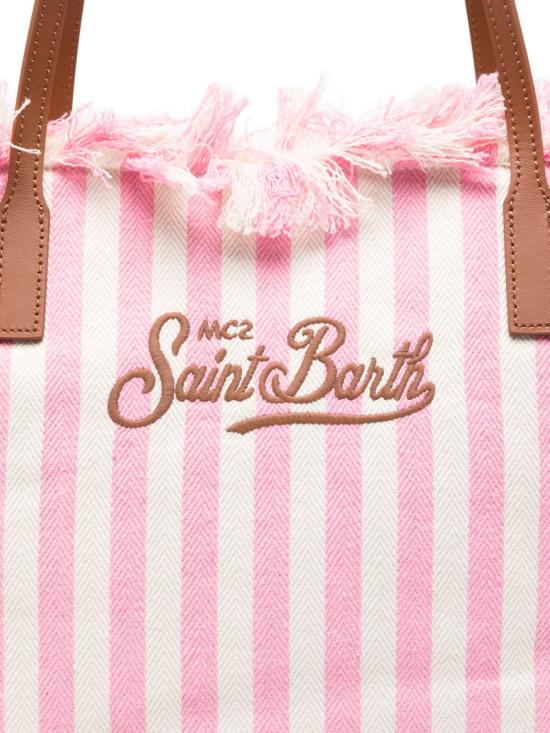 26SS 세인트바쓰 토트백 CBMF001 01764L Pink - MC2 SAINT BARTH