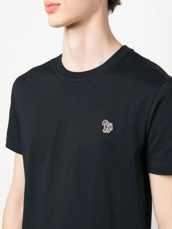 26SS 폴 스미스 지브라 패치 반팔 M2R011R KZEBRA49 Blue - PAUL SMITH