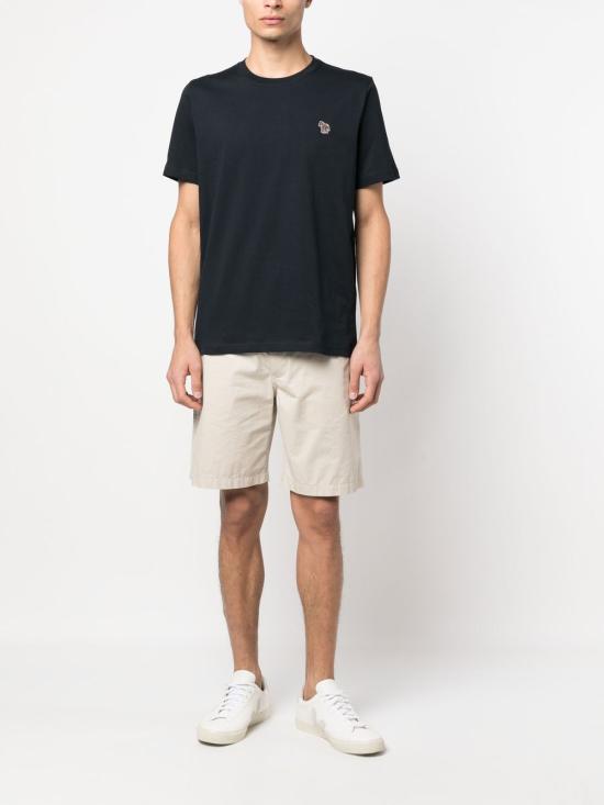 26SS 폴 스미스 지브라 패치 반팔 M2R011R KZEBRA49 Blue - PAUL SMITH