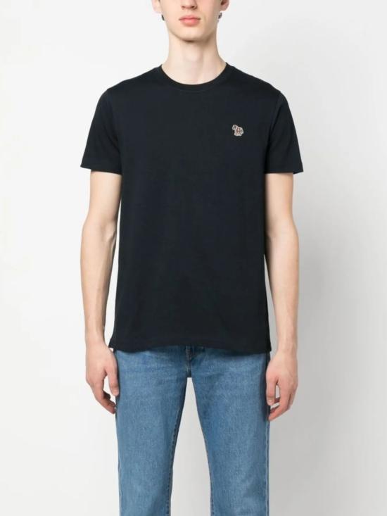 26SS 폴 스미스 지브라 패치 반팔 M2R011R KZEBRA49 Blue - PAUL SMITH