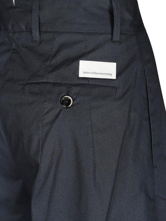 26SS 나인인더모닝 스트레이트 팬츠 ZIN02 G26NAVY Blue - NINE IN THE MORNING