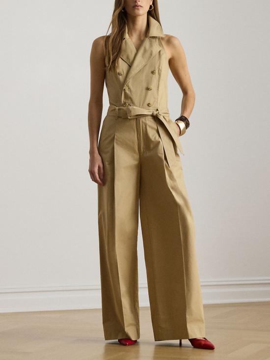26SS 랄프 로렌 점프수트 200P13457 001 BEIGE - RALPH LAUREN