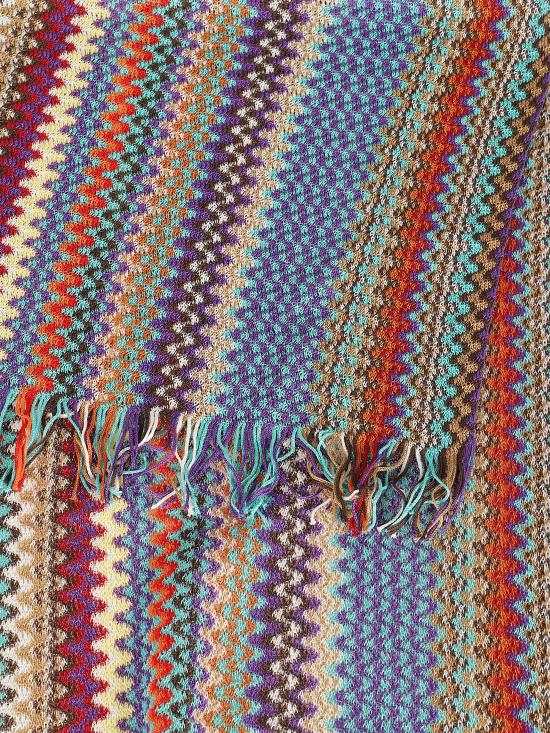 26SS 미소니 머플러/스카프 SC47COUA554 0002 Brown - MISSONI