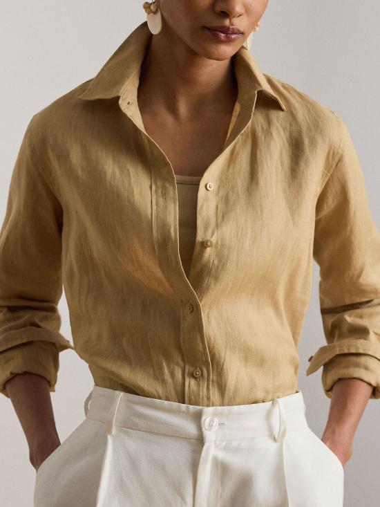 26SS 랄프 로렌 셔츠 200782777 060 Beige - RALPH LAUREN