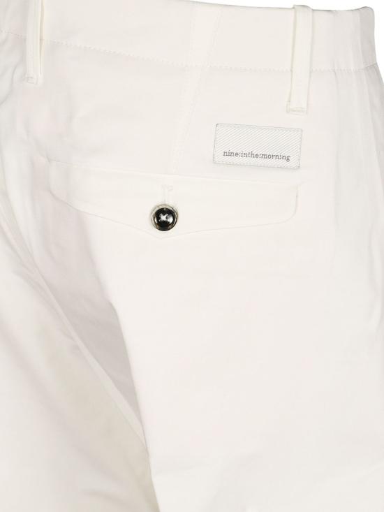 26SS 나인인더모닝 스트레이트 팬츠 FL175 P01MILK WHITE - NINE IN THE MORNING