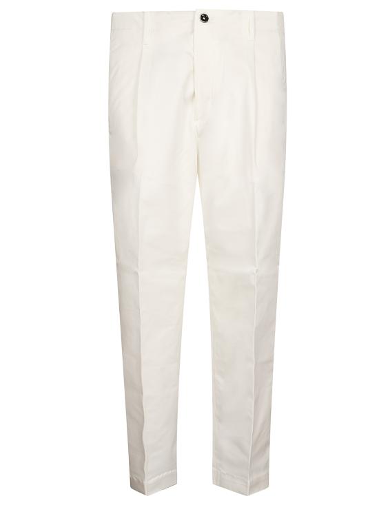 26SS 나인인더모닝 스트레이트 팬츠 FL175 P01MILK WHITE
