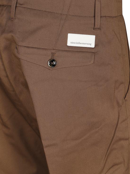 26SS 나인인더모닝 스트레이트 팬츠 FL175 P01CAFFE Brown - NINE IN THE MORNING
