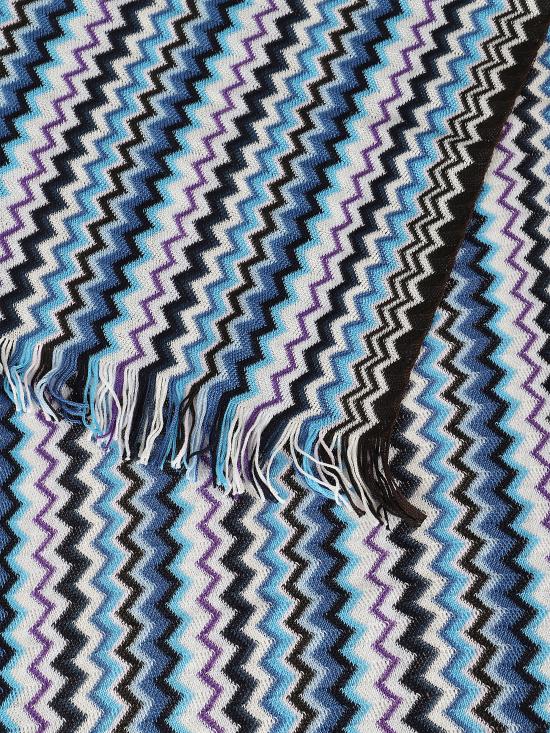 26SS 미소니 머플러/스카프 SC47COUA547 0002 Blue - MISSONI