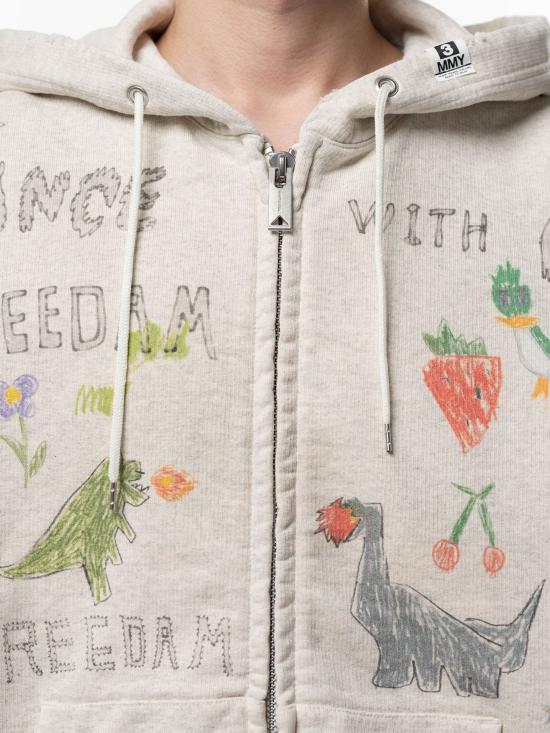 26SS 메종 미하라 야스히로 코트 J16PK771 WHITE White - MAISON MIHARA YASUHIRO