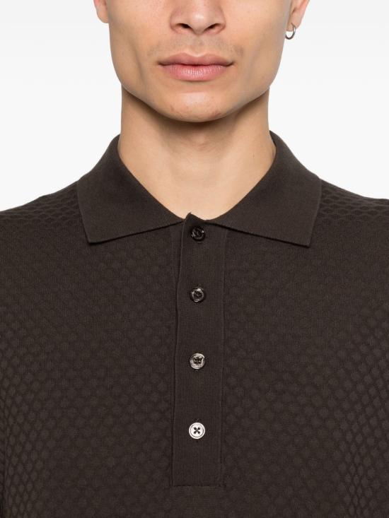 26SS 파올로페코라 반팔 티셔츠 A046 F1002345 Brown - PAOLO PECORA