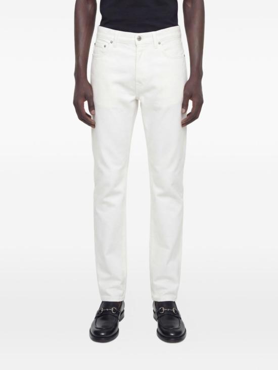 26SS 구찌 스트레이트 팬츠 855031 XDDD99000 WHITE