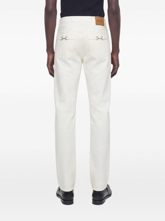 26SS 구찌 스트레이트 팬츠 855031 XDDD99000 WHITE - GUCCI