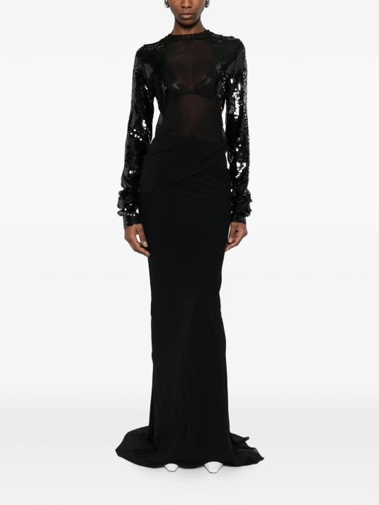 26SS 릭 오웬스 블라우스 RP01F6264TUSEM2 0909 Black - RICK OWENS