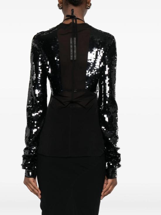 26SS 릭 오웬스 블라우스 RP01F6264TUSEM2 0909 Black - RICK OWENS