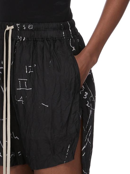 26SS 릭 오웬스 숏팬츠 RP01F6351KP1 0911 Black - RICK OWENS