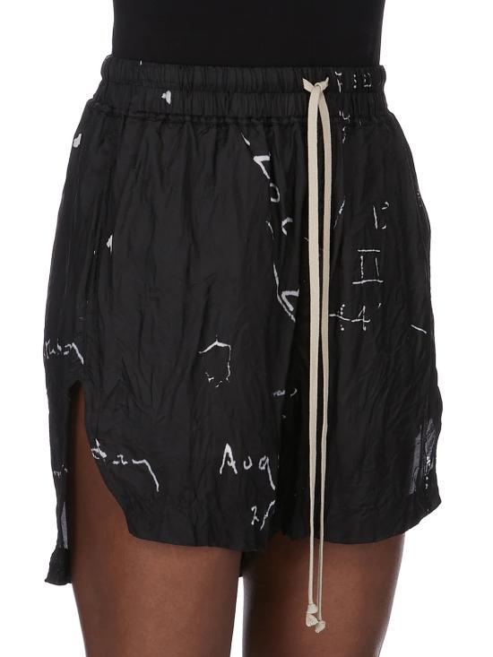 26SS 릭 오웬스 숏팬츠 RP01F6351KP1 0911 Black - RICK OWENS