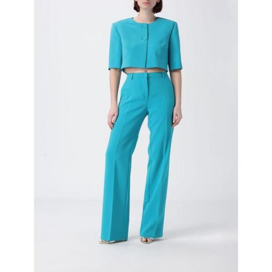 26SS 핑코 팬츠 106632A32Z V76 Verde mattonella - PINKO