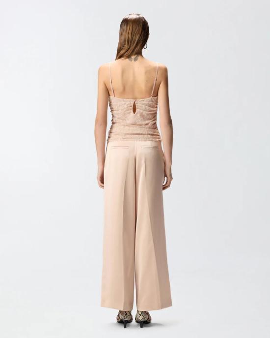 26SS 핑코 긴팔 티셔츠 106726A378 Q35 Rosa mogano - PINKO