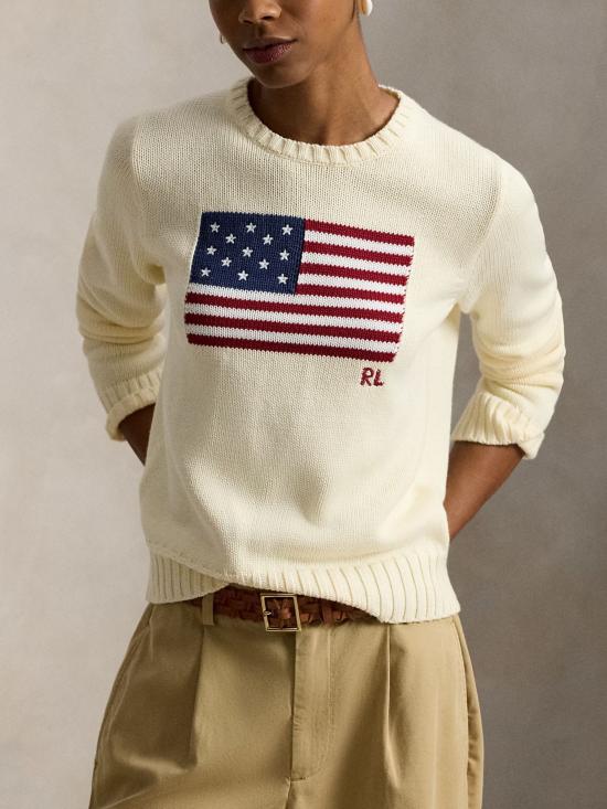 26SS 랄프 로렌 스웨터 211896939 002 Beige - RALPH LAUREN