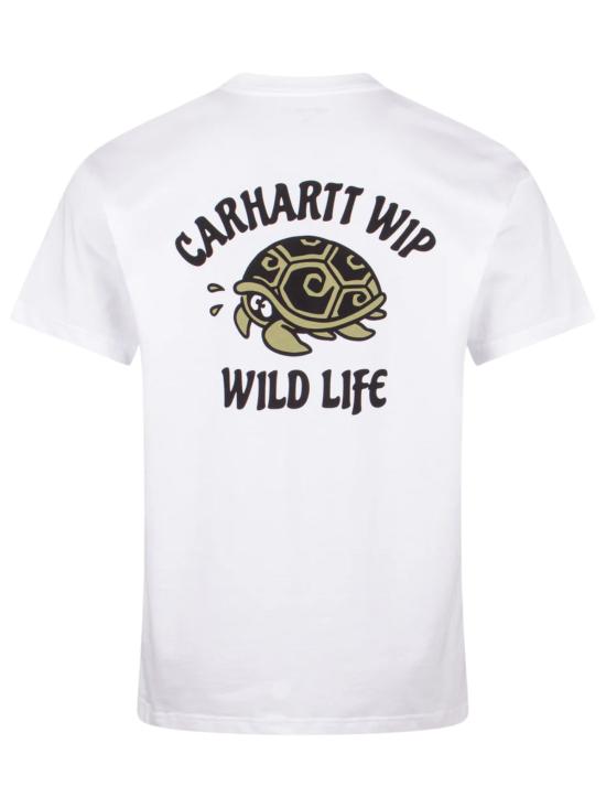 26SS 칼하트 WIP 숏슬리브 와일드 라이프 티셔츠 I036253 02XX White - CARHARTT WIP