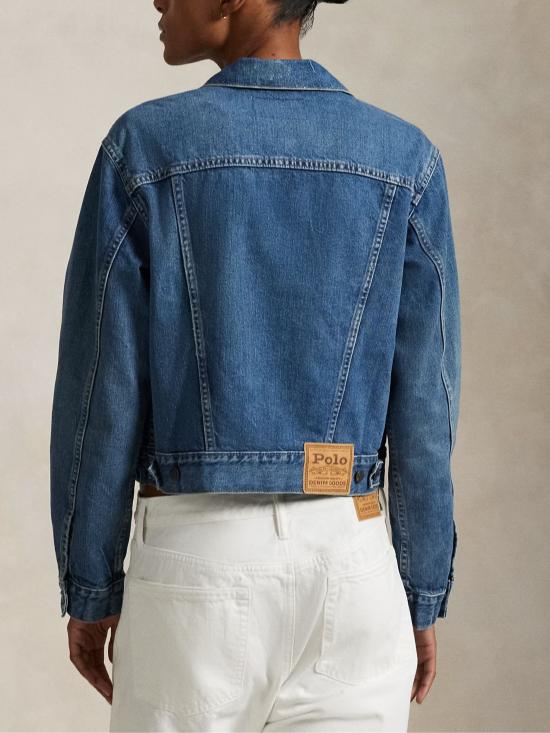 26SS 랄프 로렌 자켓 211969408 001 Denim chiaro - RALPH LAUREN