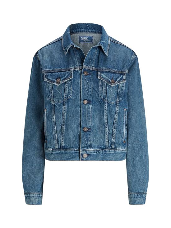 26SS 랄프 로렌 자켓 211969408 001 Denim chiaro