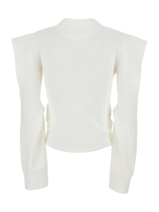 26SS 사카이 가디건 2608335 151 White - SACAI