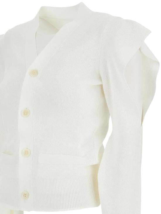 26SS 사카이 가디건 2608335 151 White - SACAI