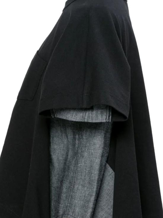 26SS 사카이 반팔 티셔츠 2608349 001 Black - SACAI