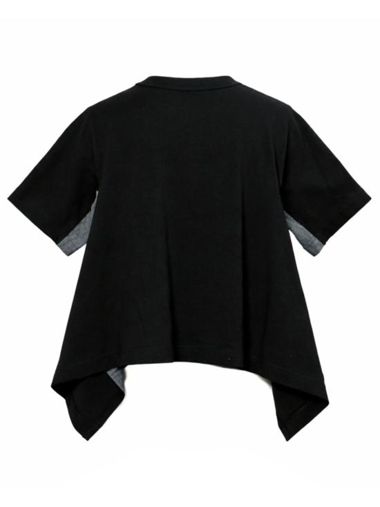 26SS 사카이 반팔 티셔츠 2608349 001 Black - SACAI