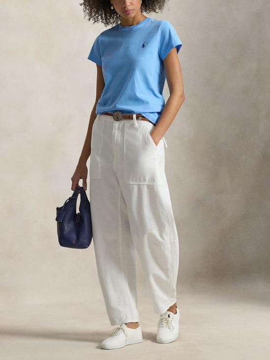 26SS 랄프 로렌 반팔 티셔츠 211B14605 005 Clear Blue - RALPH LAUREN