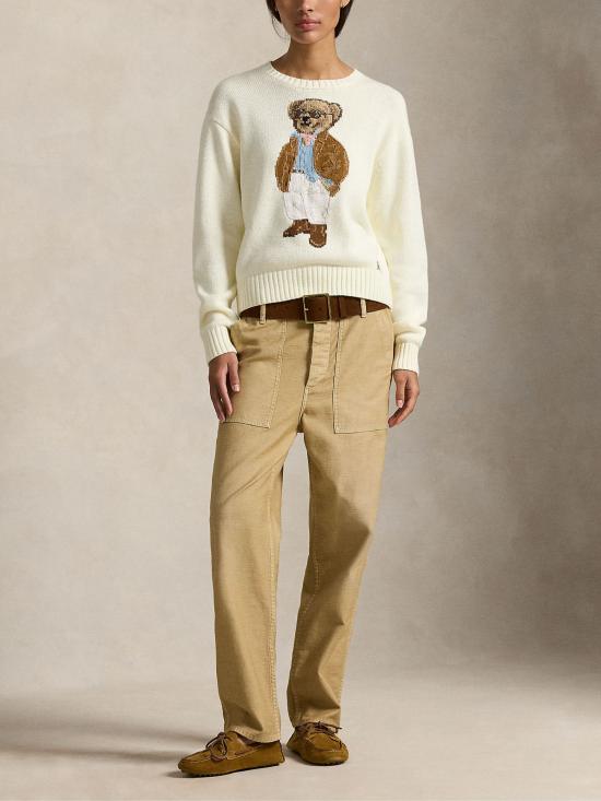 26SS 랄프 로렌 스웨터 211A96248 001 Beige - RALPH LAUREN