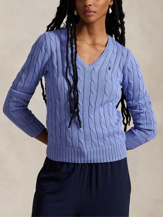 26SS 랄프 로렌 스웨터 211971870 005 Clear Blue - RALPH LAUREN