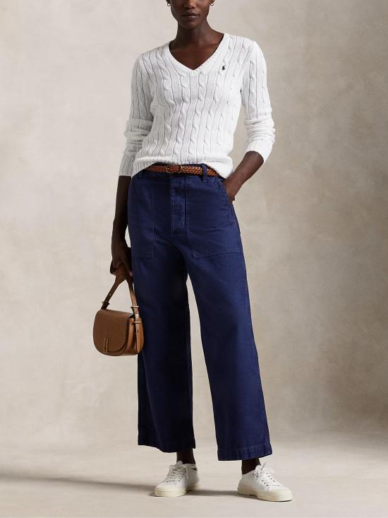 26SS 랄프 로렌 스웨터 211971870 003 White - RALPH LAUREN