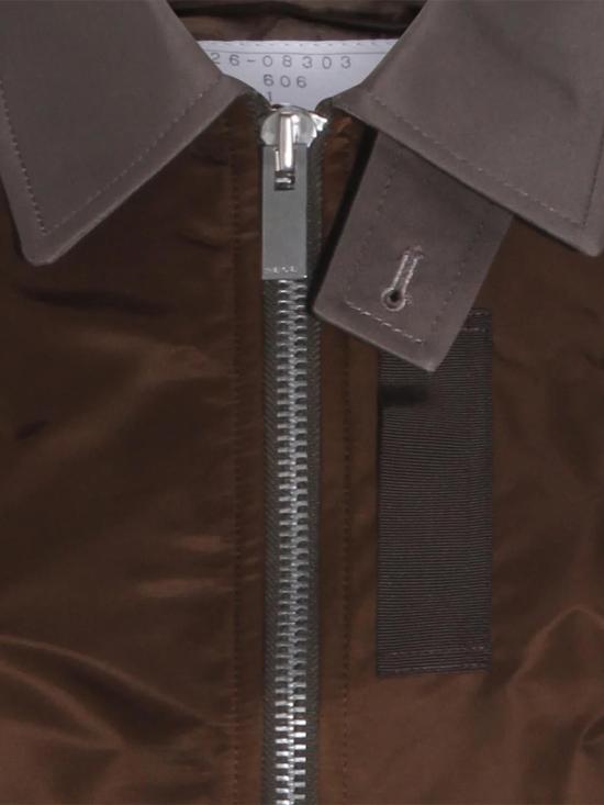 26SS 사카이 봄버 자켓 2608303 606 Brown - SACAI
