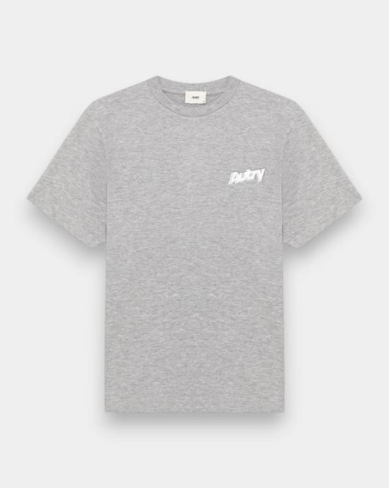 26SS 오트리 반팔 티셔츠 TSPM 045D DARK MELANGE Dark mel