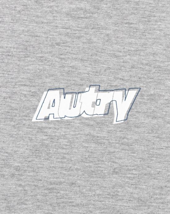 26SS 오트리 반팔 티셔츠 TSPM 045D DARK MELANGE Dark mel - AUTRY