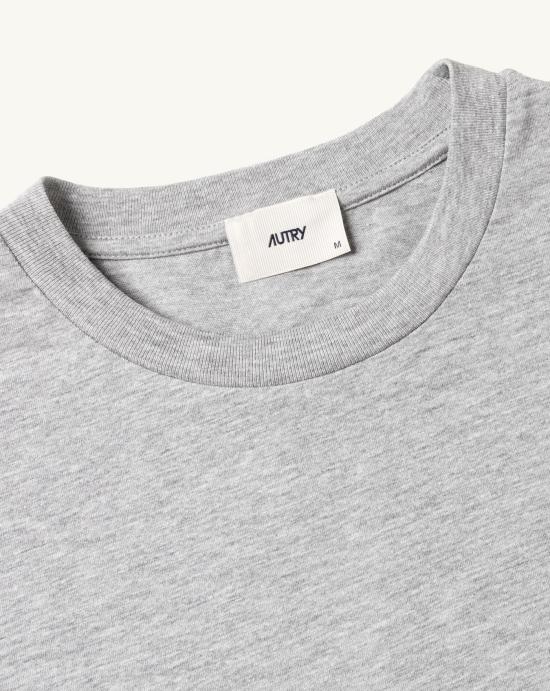26SS 오트리 반팔 티셔츠 TSPM 045D DARK MELANGE Dark mel - AUTRY