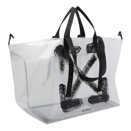 26SS 오프화이트 토트백 OMNA20TC99FAB001 7910 Transparent - OFF WHITE