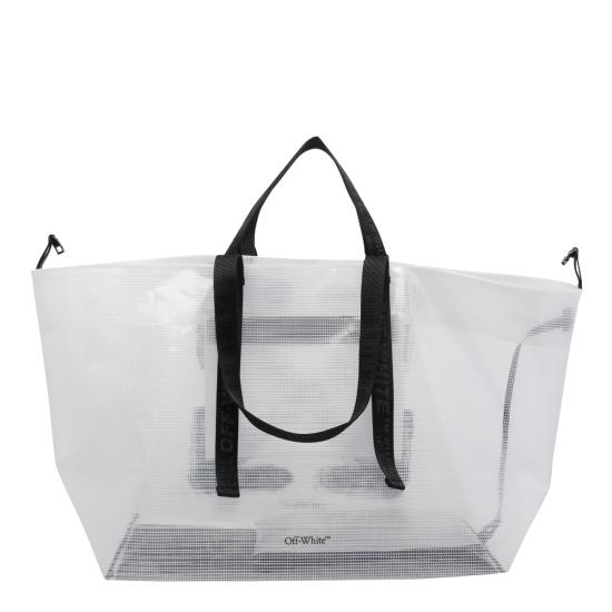 26SS 오프화이트 토트백 OMNA20TC99FAB001 7910 Transparent - OFF WHITE