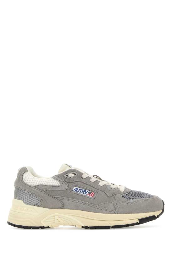 26SS 오트리 HYPERWAY 하이퍼웨이 스니커즈 HYLW UM15 SUEDEMESHPULMBSILV