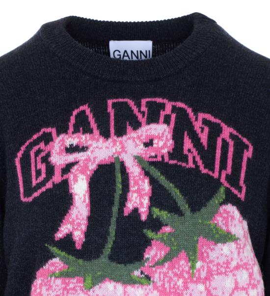 26SS 가니 스웨터 A1070276 252 Phantom - GANNI
