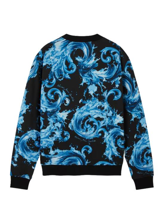 26SS 베르사체 긴팔 티셔츠 80GAI3R0 FS196G89 Black - VERSACE