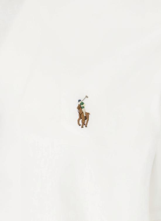 26SS 랄프 로렌 폴로 티셔츠 710685514 001 White - RALPH LAUREN