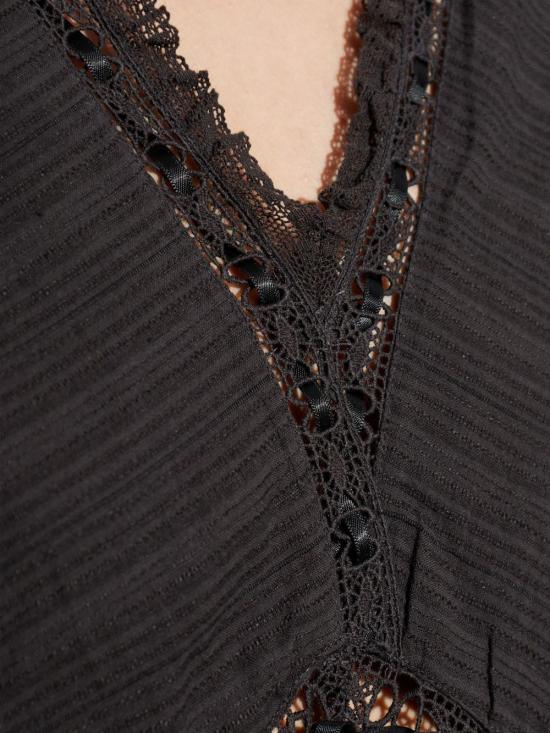 26SS 이자벨마랑에뚜왈 긴팔 티셔츠 HT0783FA D1J11E01BK Black - ISABEL MARANT ETOILE