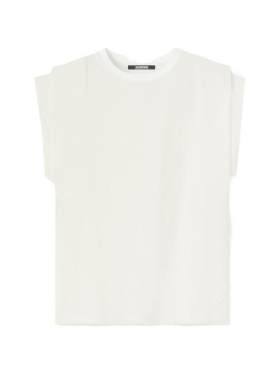 26SS 자크뮈스 반팔 티셔츠 TSW00591AJ00254 100 White