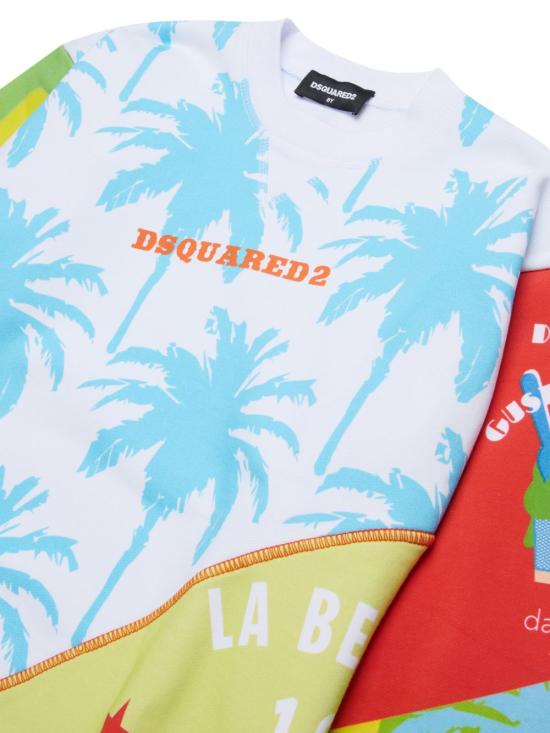 26SS [키즈] 디스퀘어드2 풀오버 DQ3338D0AHH DQ003 MultiColour - DSQUARED2