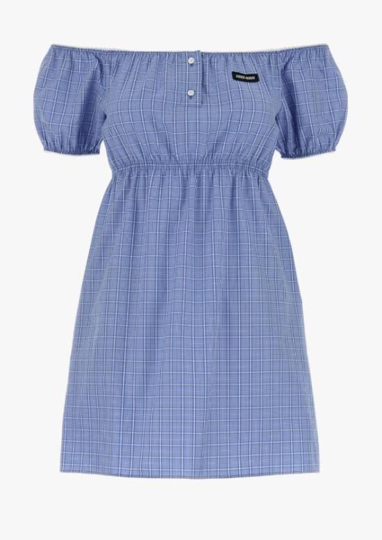 26SS 미우미우 미디 원피스 MF6225SOOO183A F0076 CELESTE