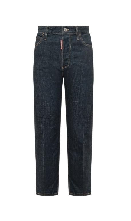 26SS 디스퀘어드2 스트레이트 팬츠 S75LB1157S30664 470 NAVY BLUE